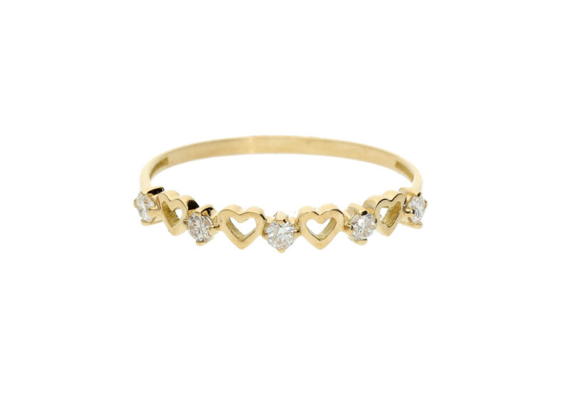 Sortija Oro amarillo y Diamantes