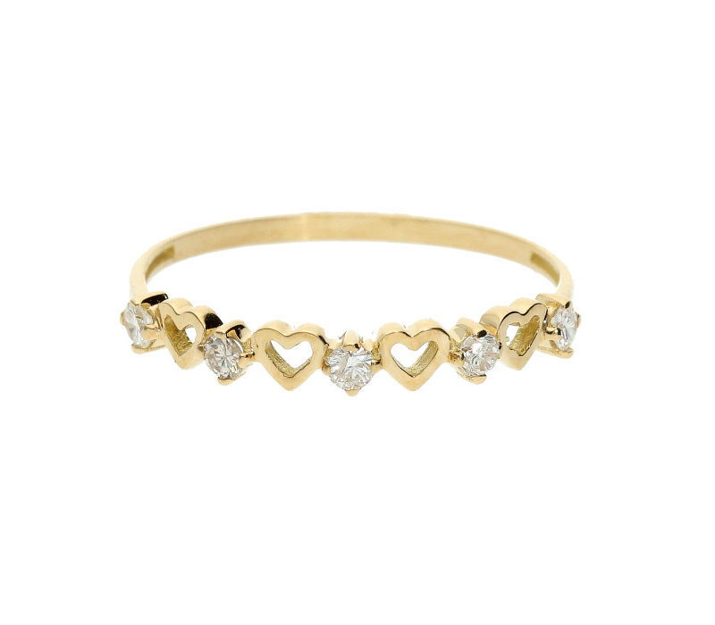 Sortija Oro amarillo y Diamantes
